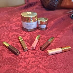 Estee Lauder Lipstick Collection - Rich Brown, Soft Pink, Elegant Gold